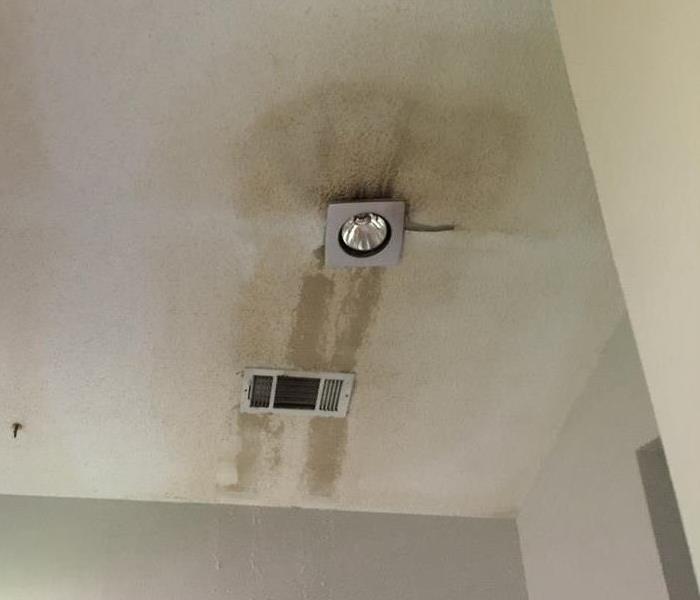 ceiling leak