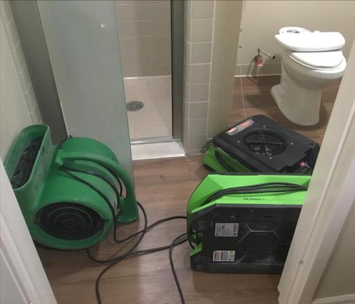 equipment in bathroom